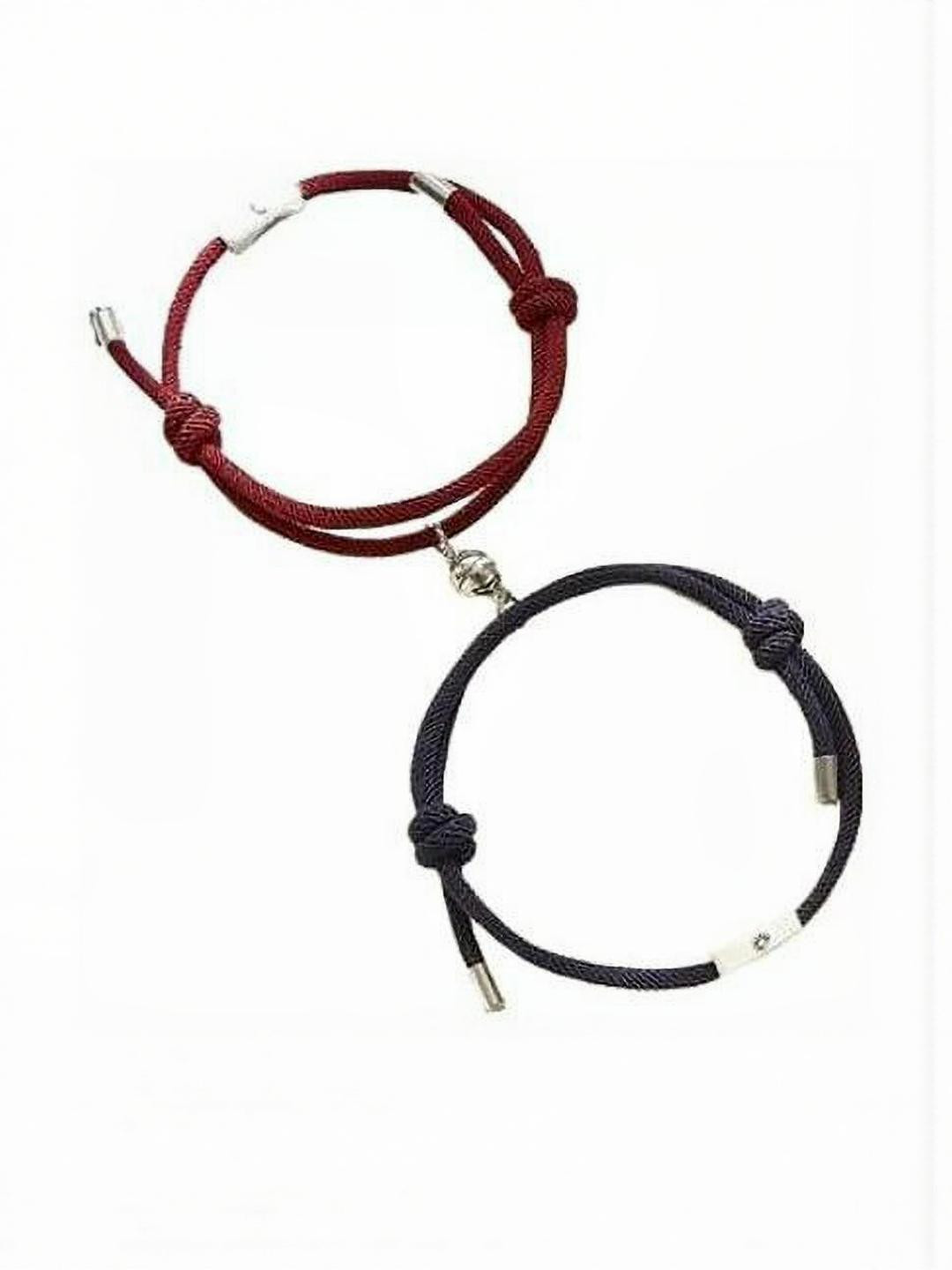 HOUSEOFTRENDZZ Unisex German Silver Charm Bracelet