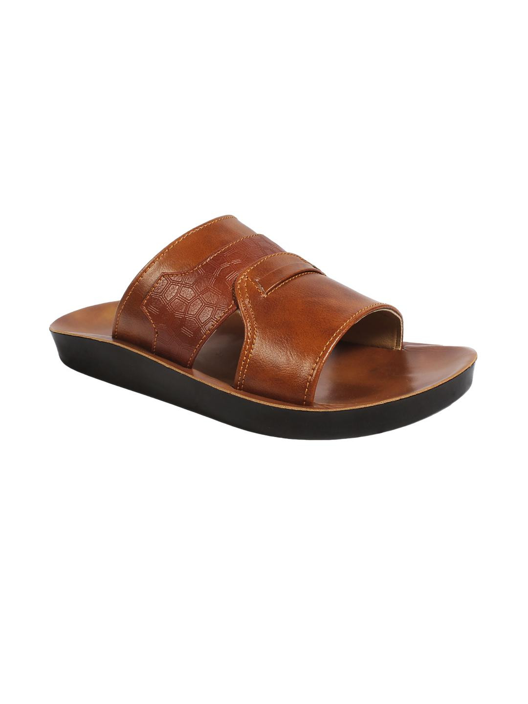 Trump Men Tan Flip Flops