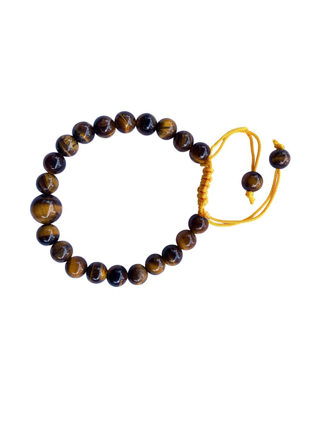 Apnisanskriti Unisex Tiger Eye Stone Bracelet