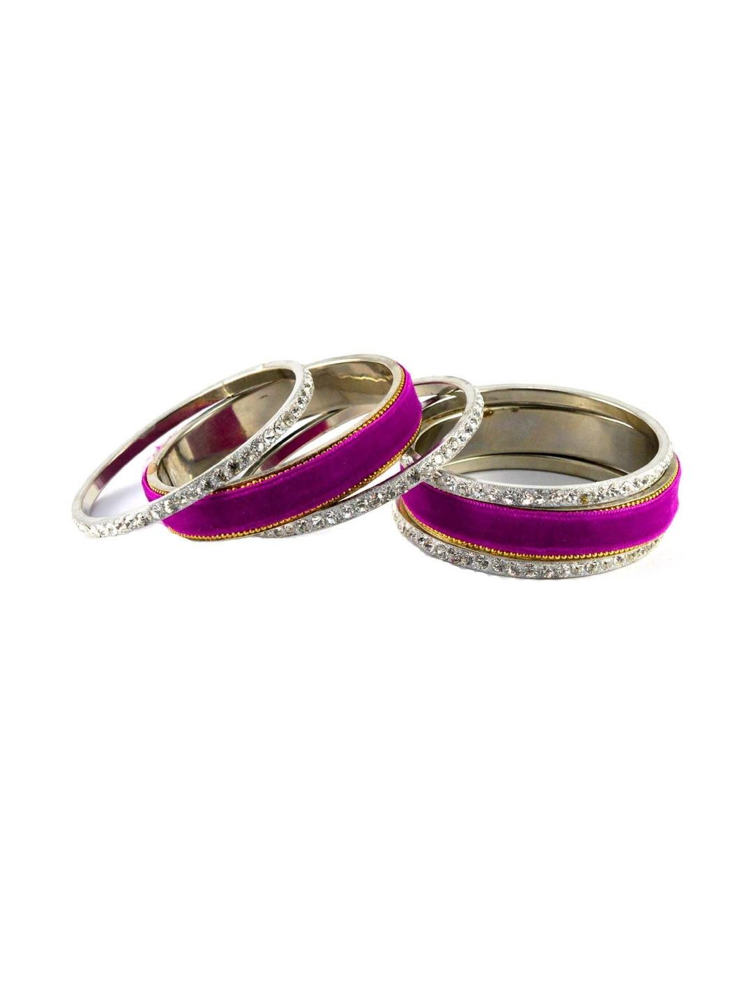 Vidhya Kangan Pink Bangle Set