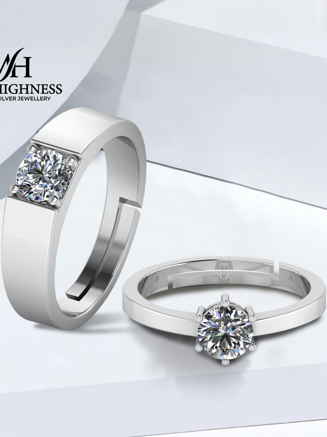 Miss Highness Pure 925 Silver Adjustable Ring