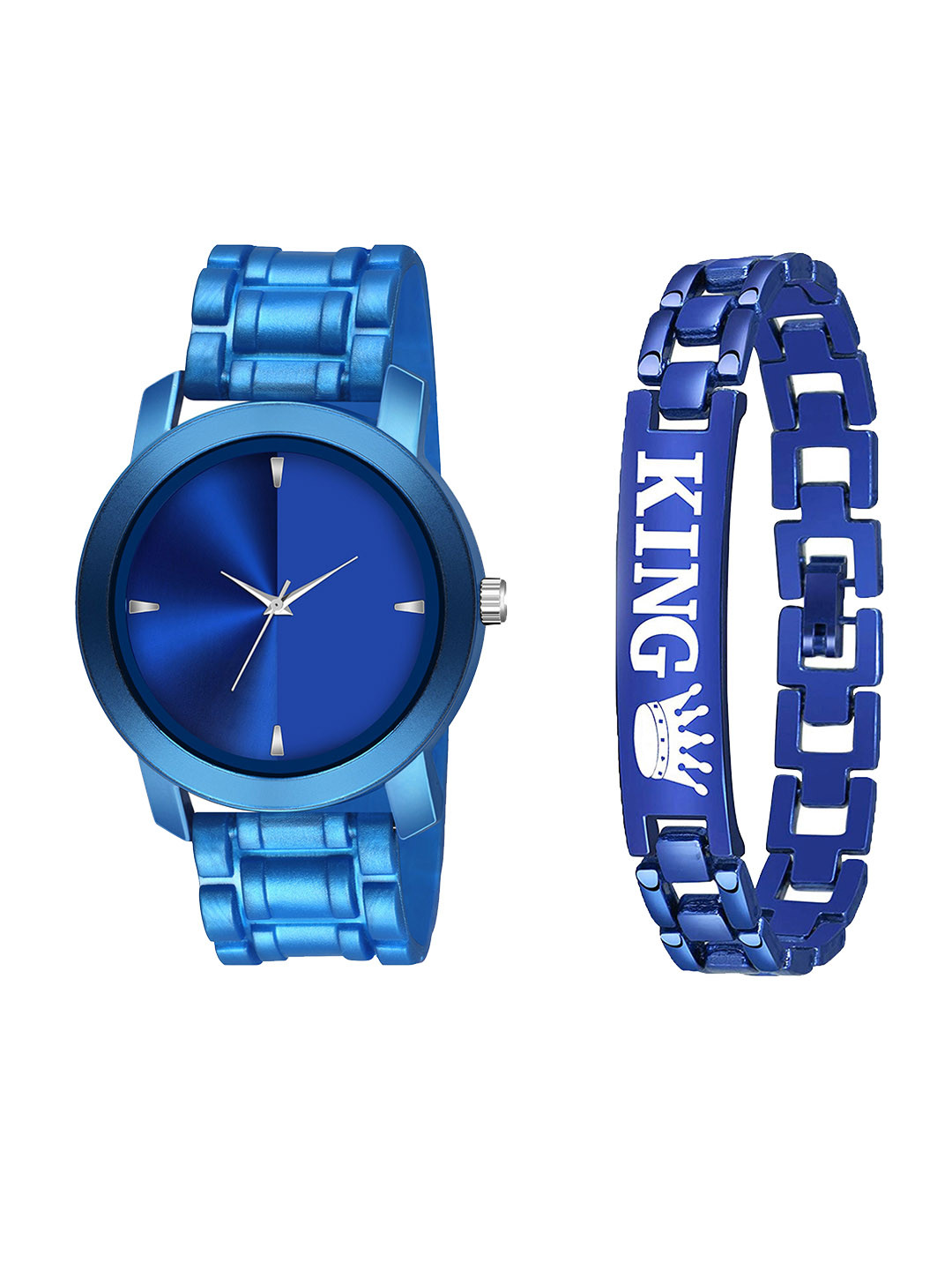 CSAMON Men Watch Gift Set PendoBLU M3 D 801BLU K Bracelet_SH