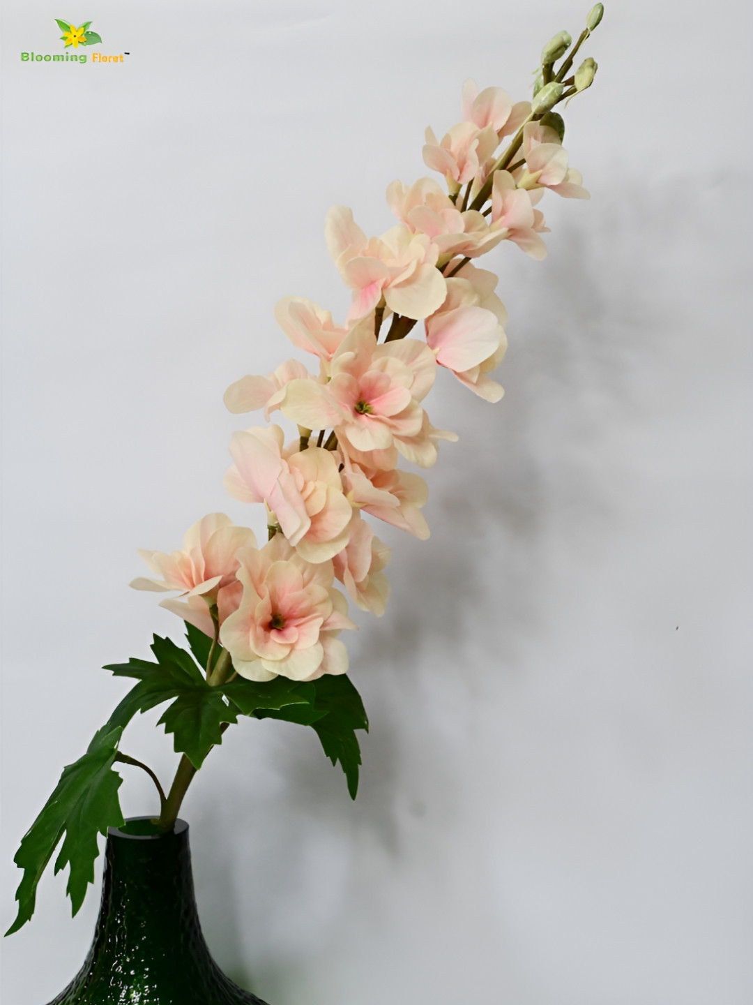 Blooming Floret Peach Delphinium Artificial Flower