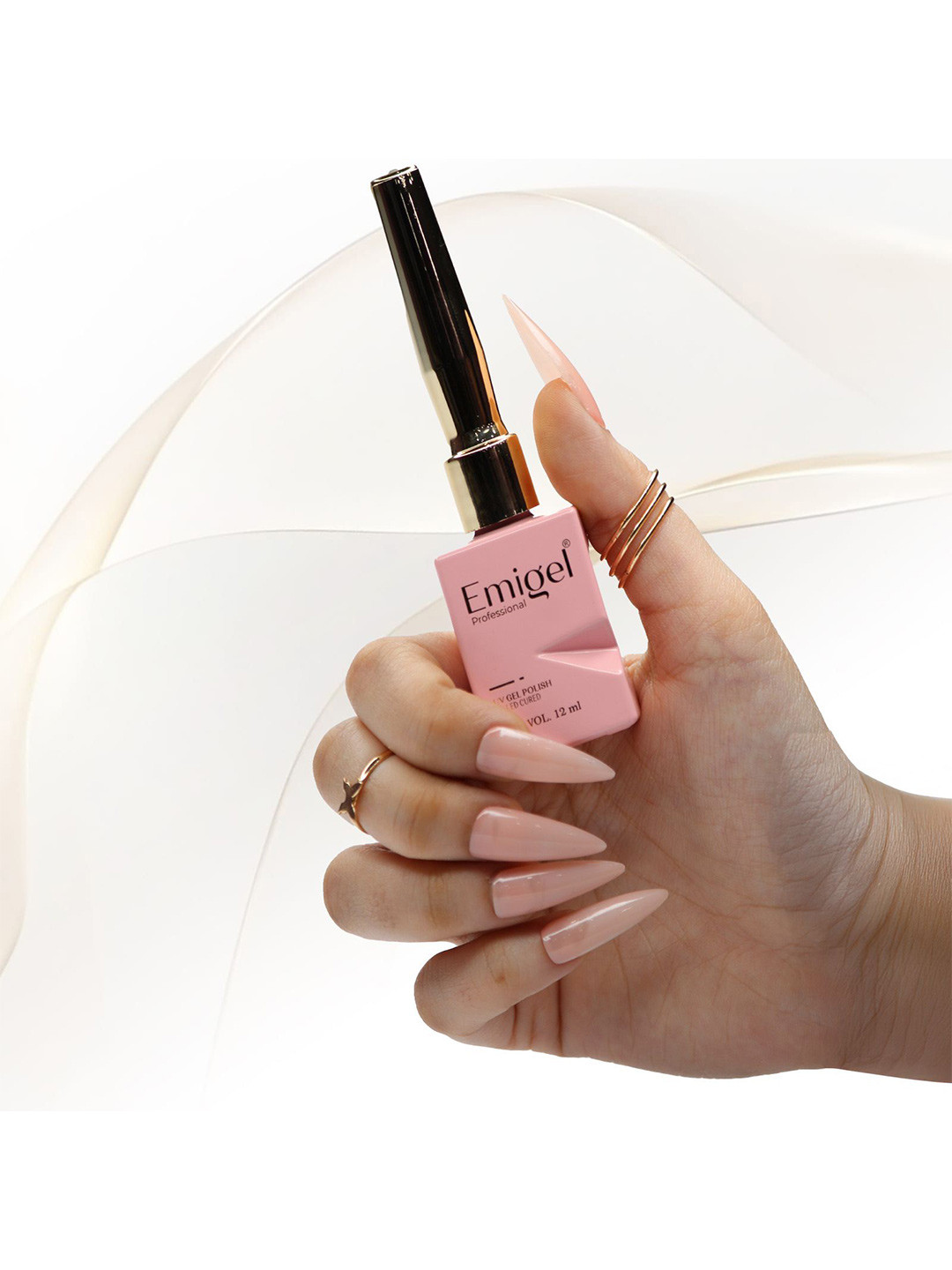 Emigel PROFESSIONAL Uv Led Soak Off Gel Nail Polish - 12 ml - Greyish Pink E003