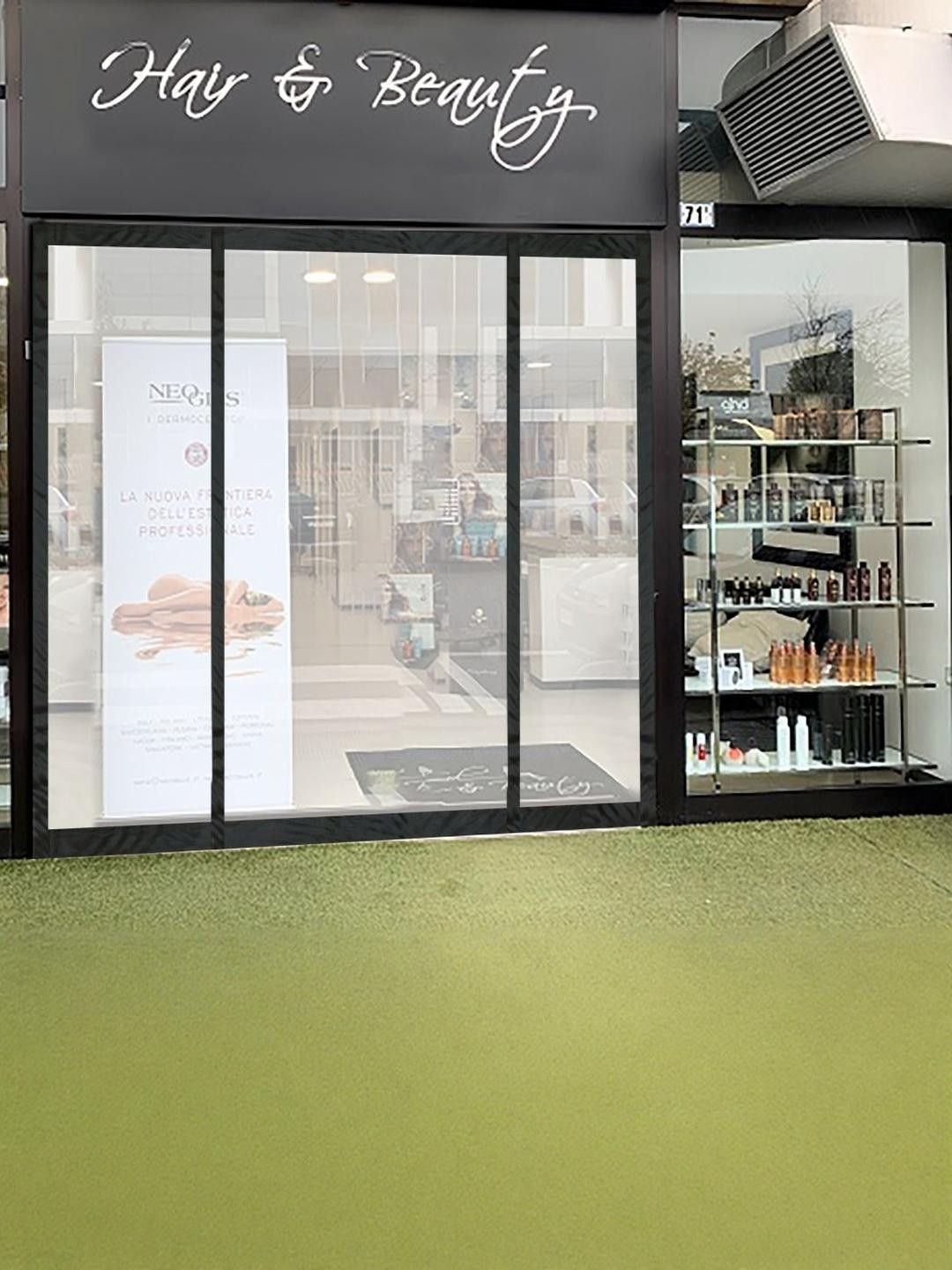 Stylista Transparent Insulated Magnetic Door Curtain - 82 x 70 inch - PVC thickness 0.3mm