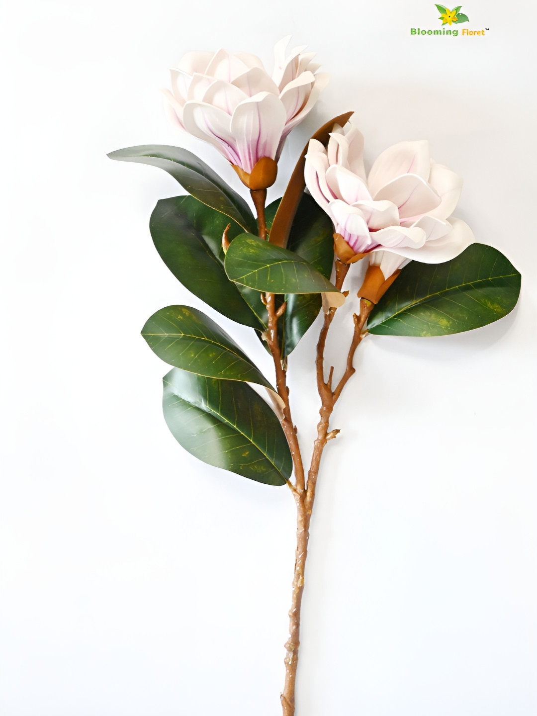 Blooming Floret Purple Magnolia Artificial Flower