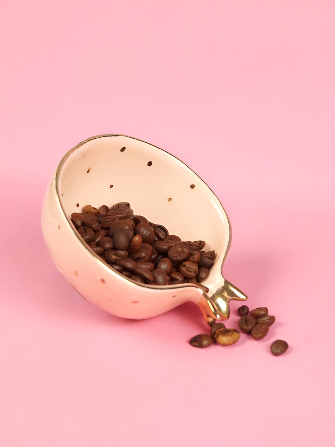 Rare Planet Pink Ceramic Dishwasher and Microwave Safe Ice-Cream Bowl