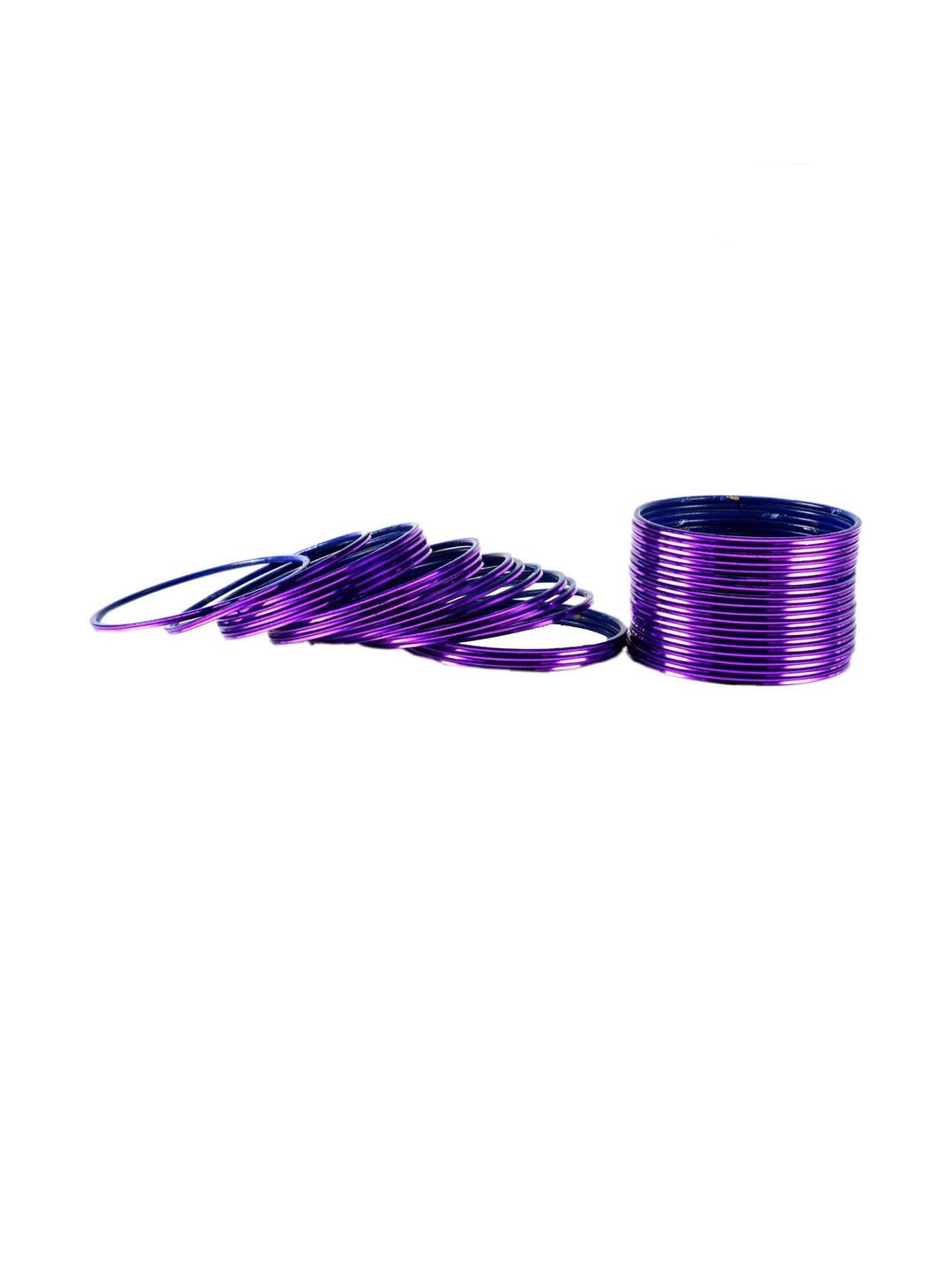 Vidhya Kangan Purple Bangle Set