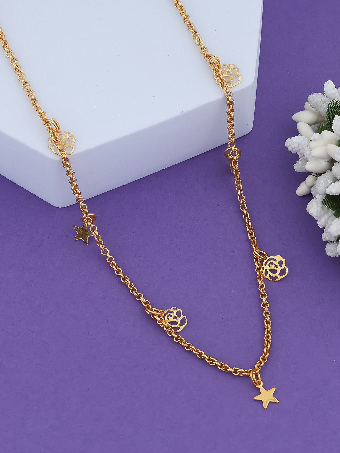 BHUMI09 Women Minimal Western Necklace