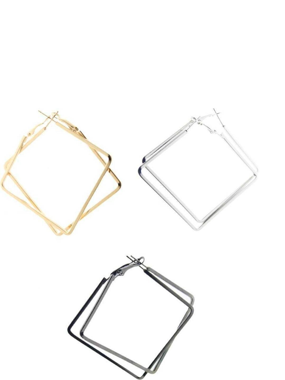 CREEKNEST...all that you want Contemporary Hoop Earrings