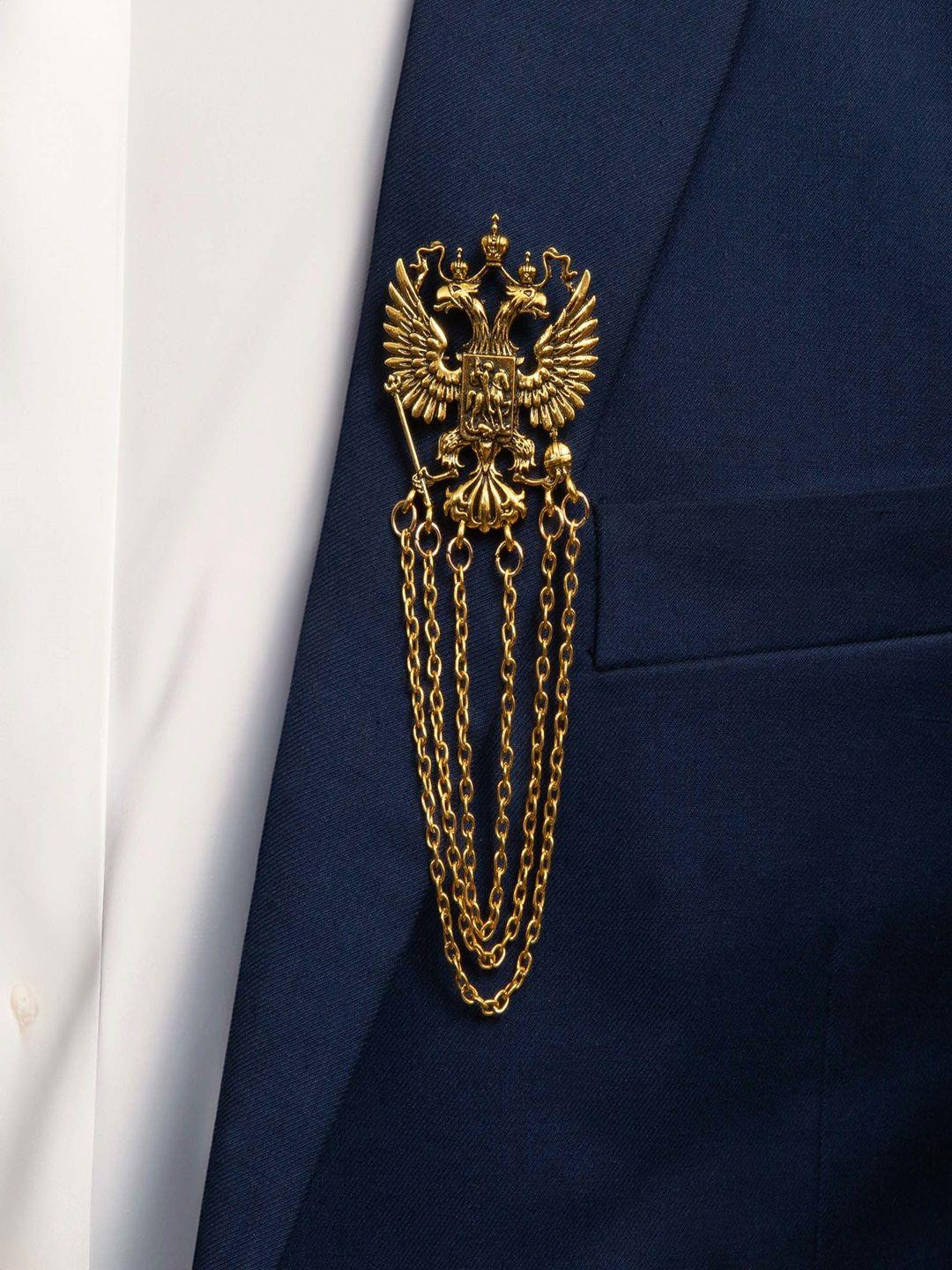 To The Nines Brass Gold-Plated Jewellery Set