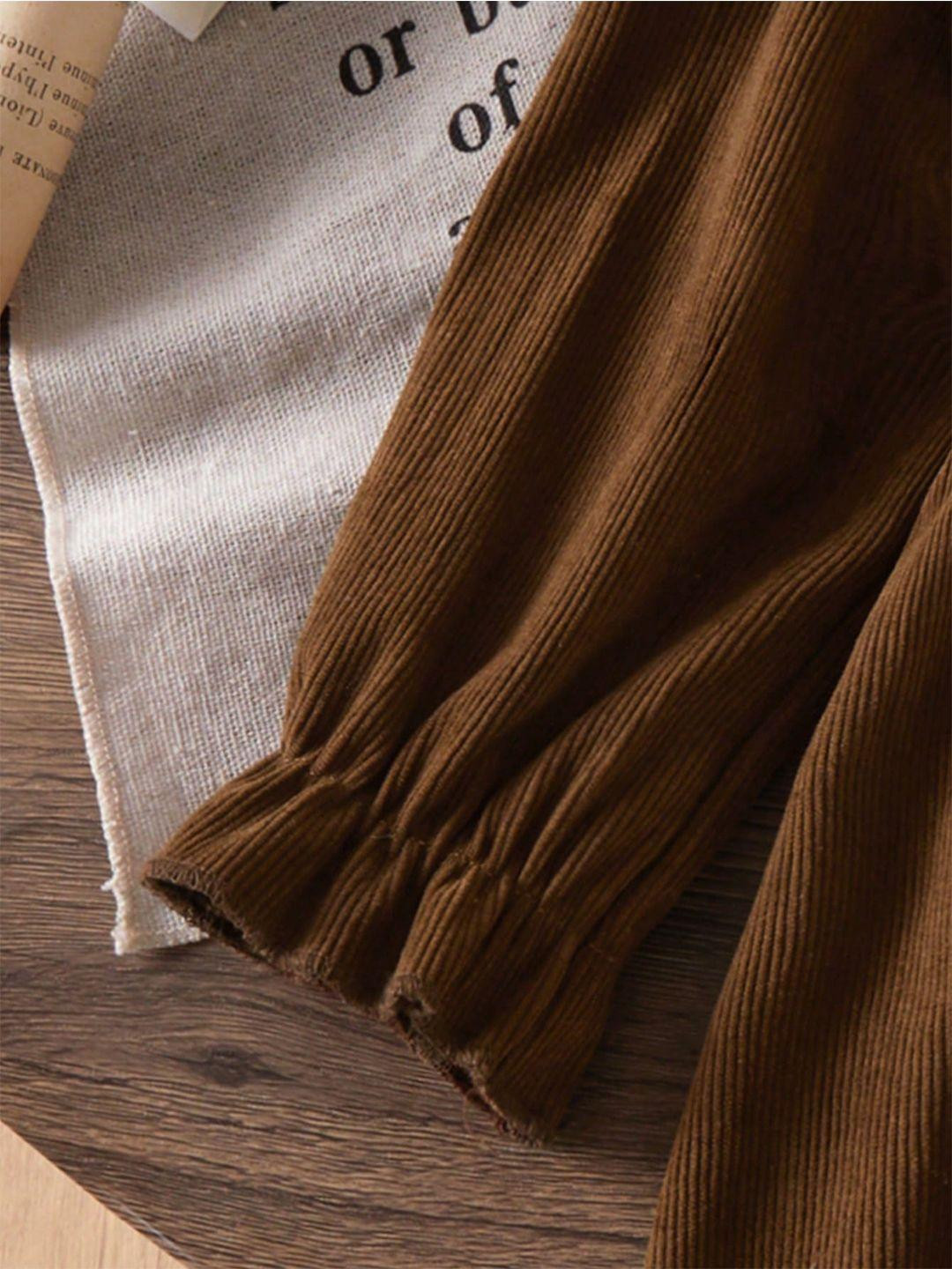 Bold N Elegant Embellished Corduroy Flair Dress Frock