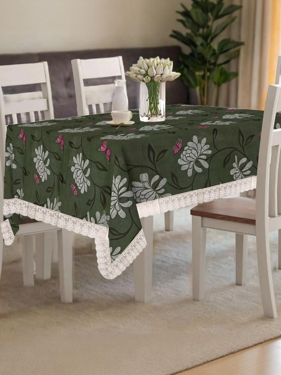 Wings Star Green Plastic Table Covers