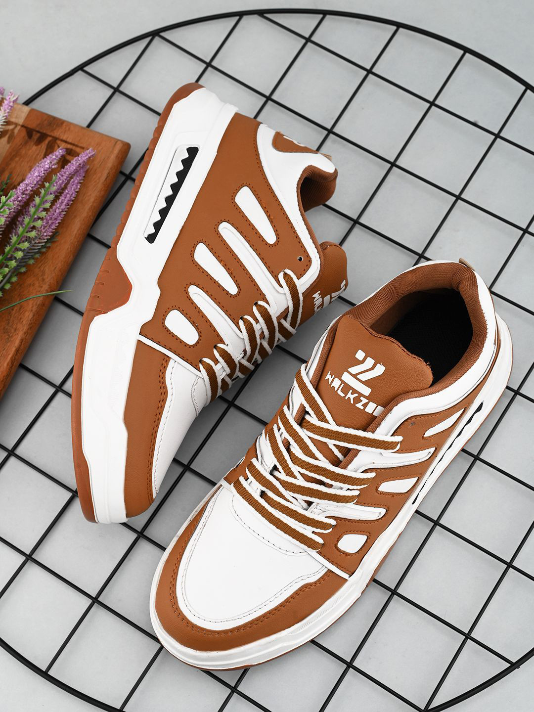 kadak collection Men Striped Lace-Ups Sneakers