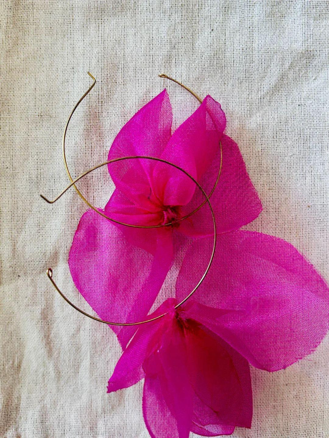 A Local Tribe Circular Half Hoop Earrings