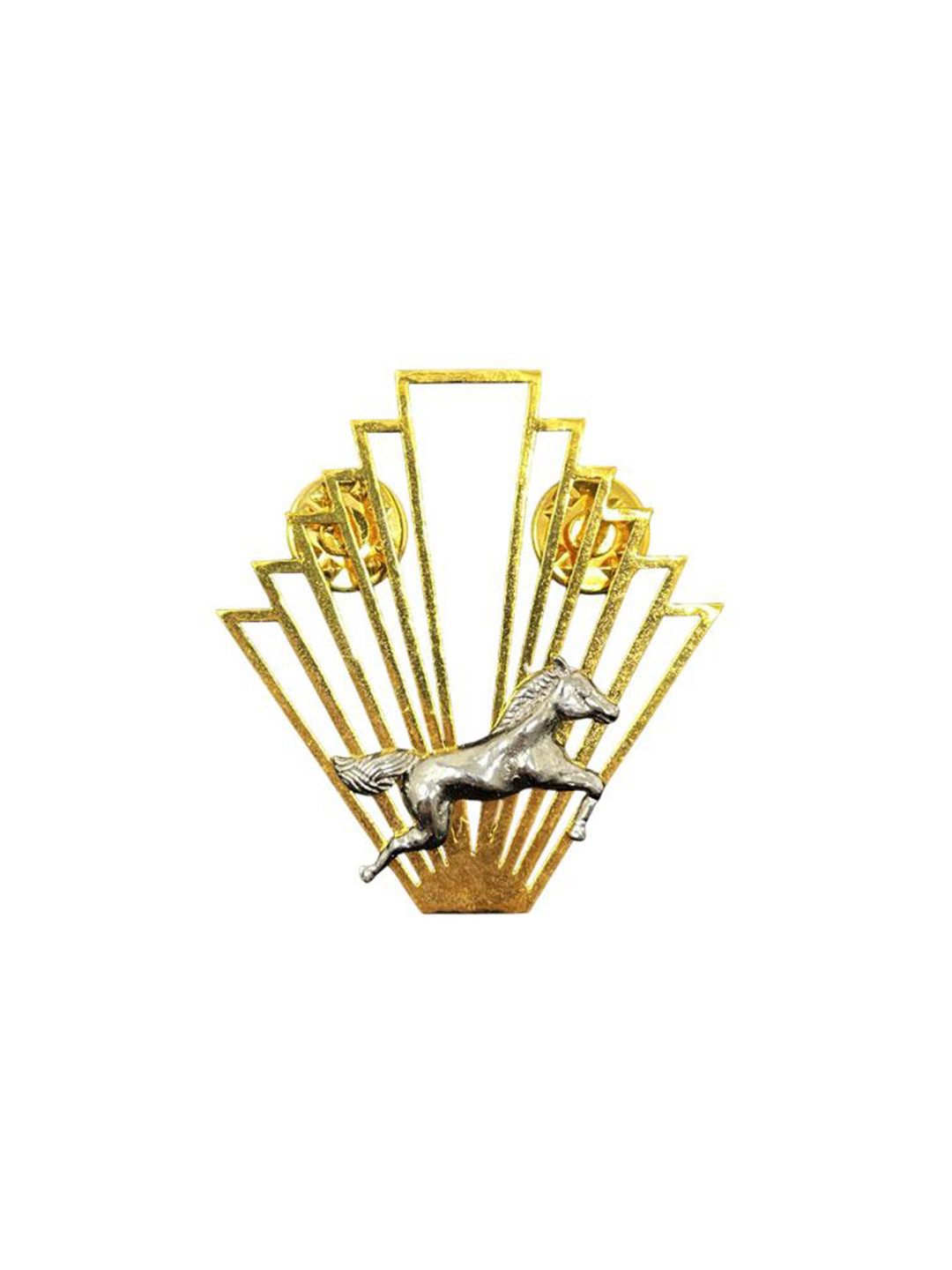 AAMIYA CREATIONS Gold-Toned Plated Brass Brooch