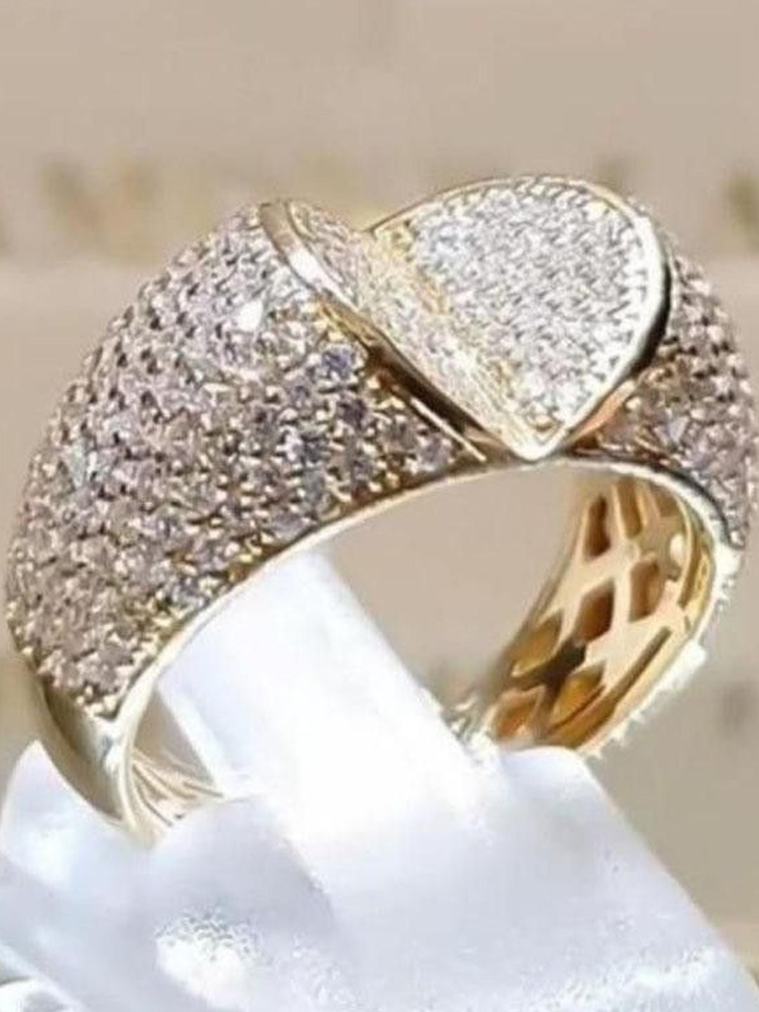 Arzonai Metal Promise Ring