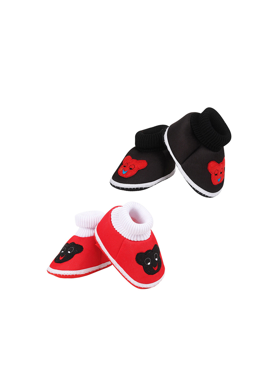 ASHISH TRADERS Unisex Kids Cotton Booties