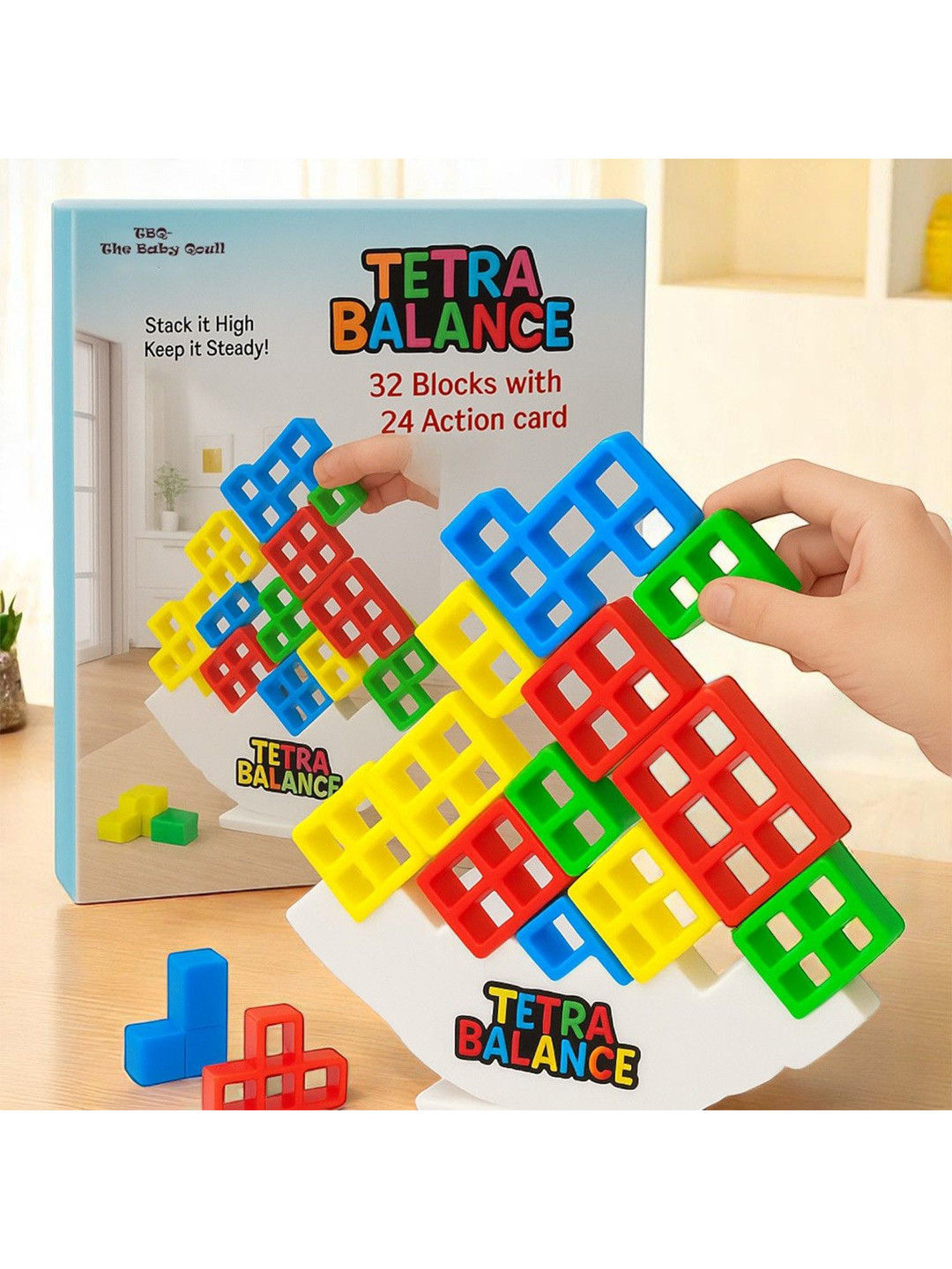 TBQ-The Baby Qoull Balancing Block Activity Toys & Games