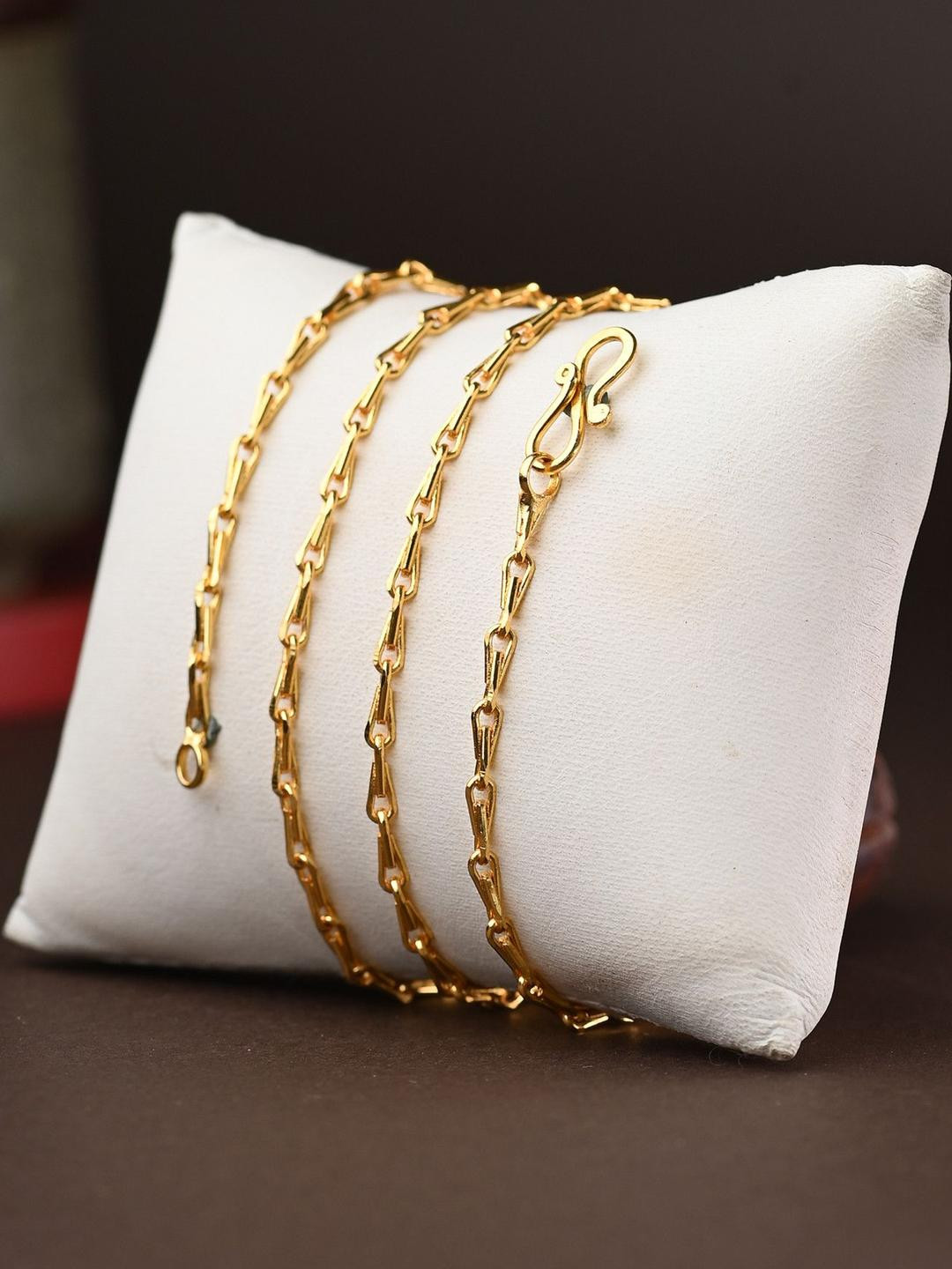 Guarantee Ornament House Metal Gold-Plated Chain