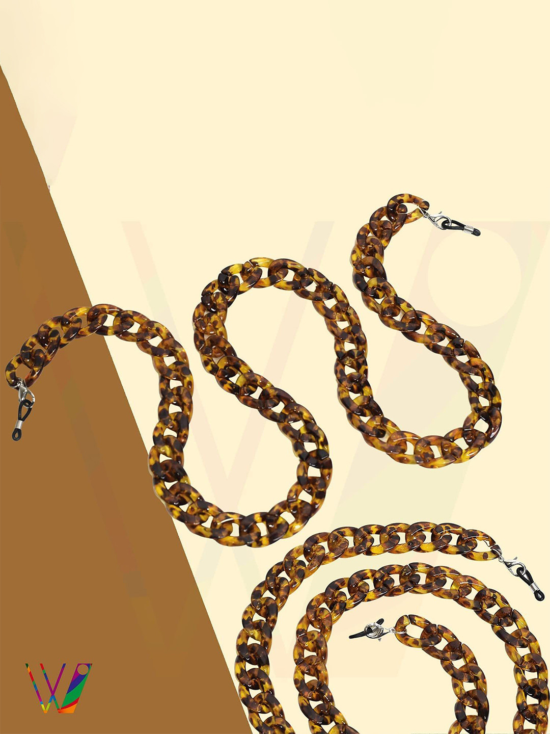 VIVID Unisex Acrylic Necklace Bracelet Chain