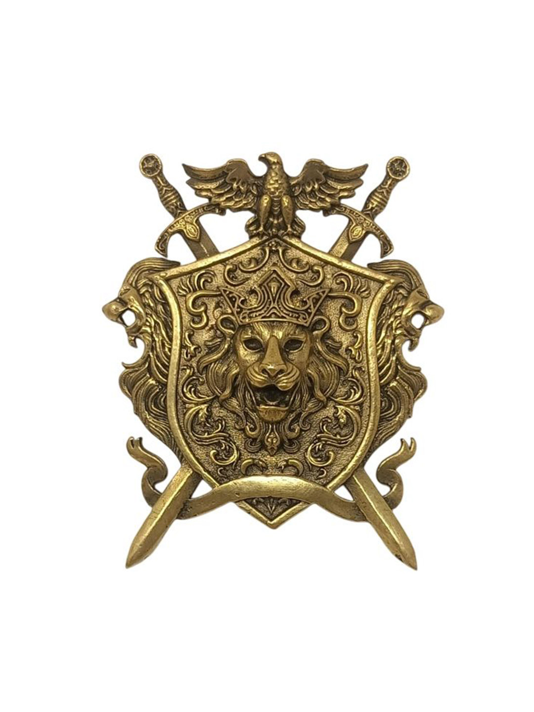 AAMIYA CREATIONS Gold-Toned Plated Brass Brooch