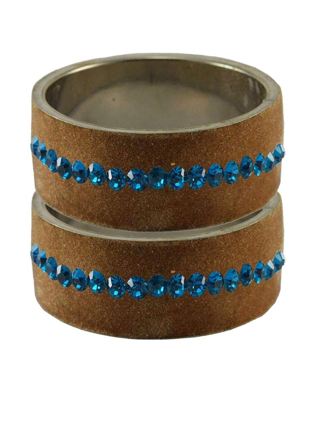 Vidhya Kangan Brown Bangle Set