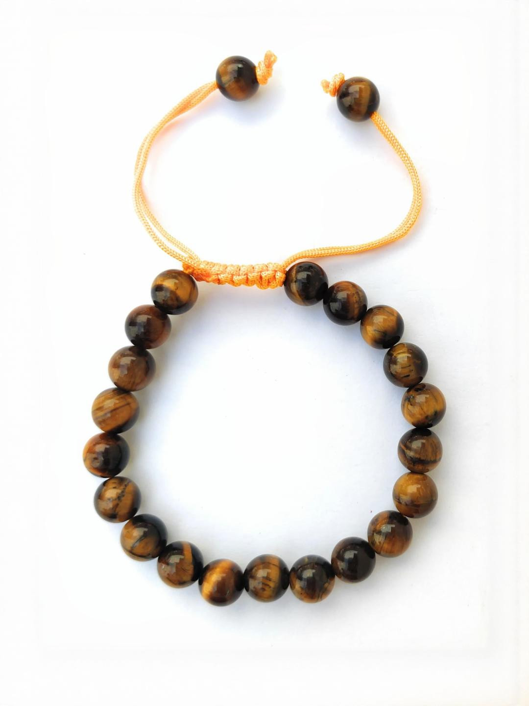 Apnisanskriti Unisex Tiger Eye Thread Bracelet