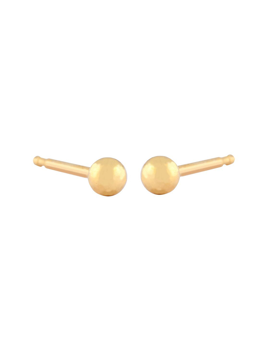 STUDEX Kids 24K Gold-Plated Stainless Steel Circular Shaped Studs