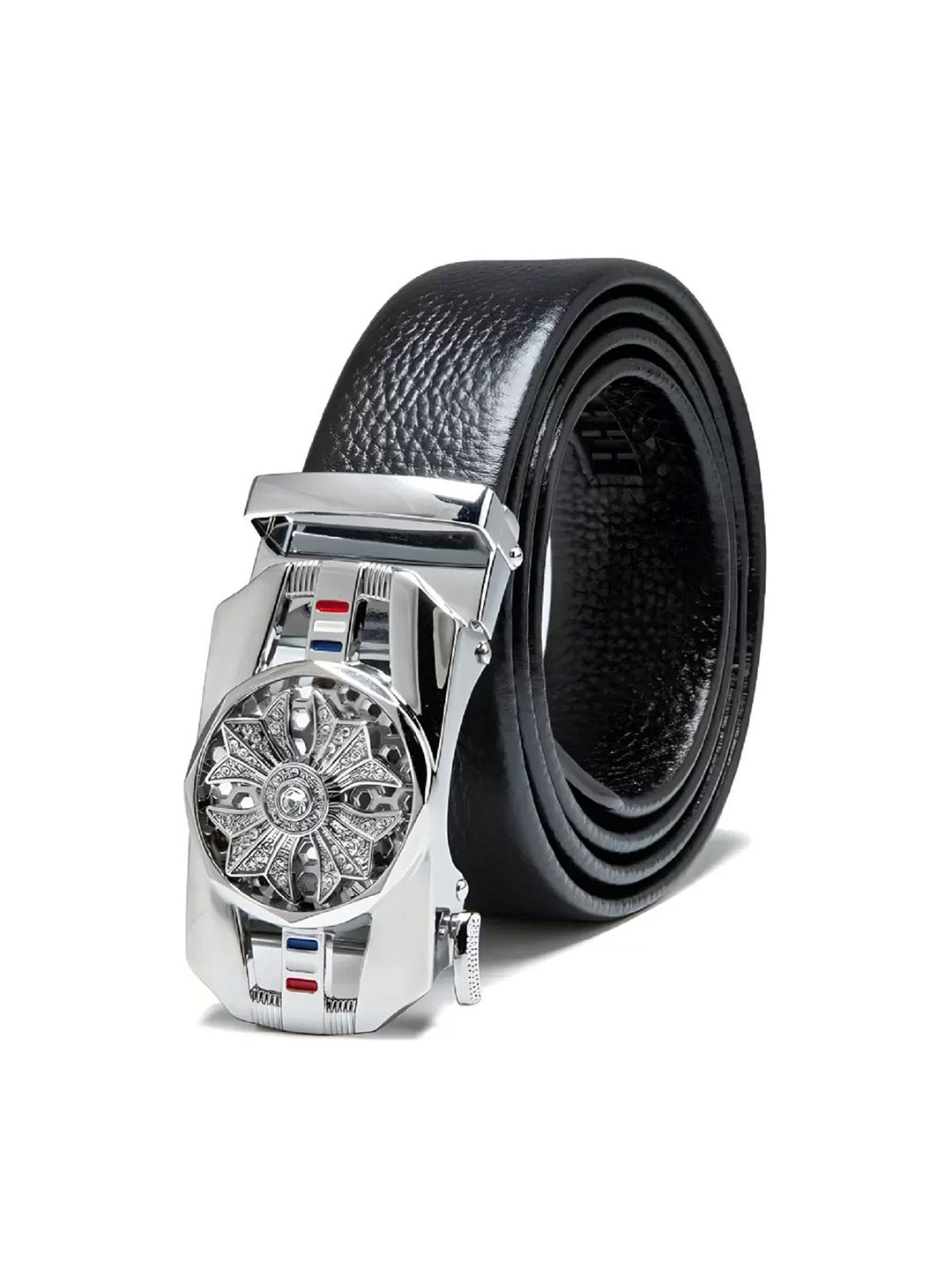 classic world Men PU Formal Belt