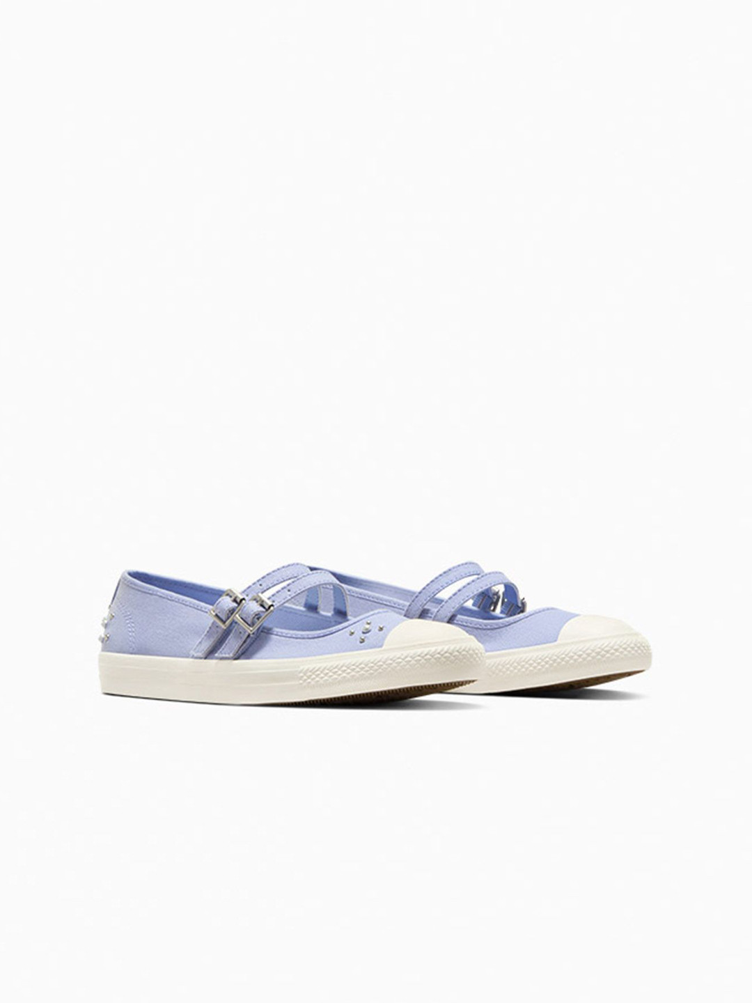 Converse Women Chuck Taylor All Star Dainty Mary Jane Pearls & Studs Slip On Sneaker