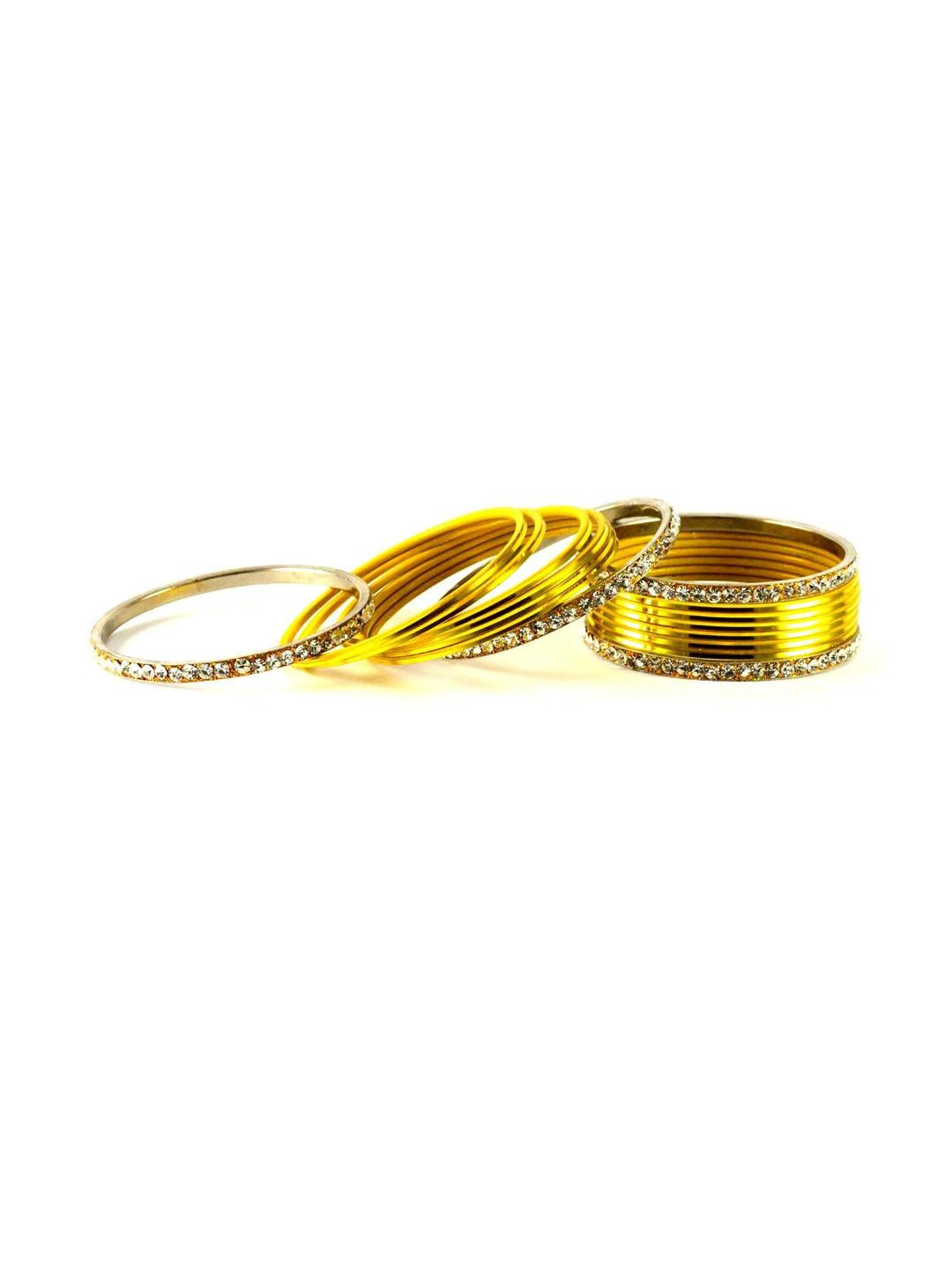 Vidhya Kangan Orange Bangle Set