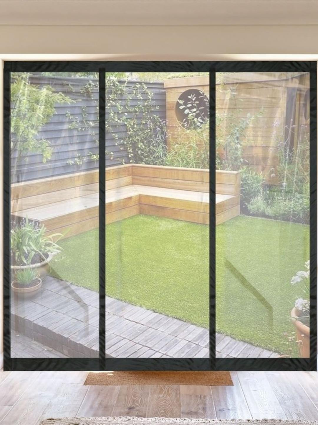 Stylista Transparent Insulated Magnetic Door Curtain - 70 x 70 inch - PVC thickness 0.3mm