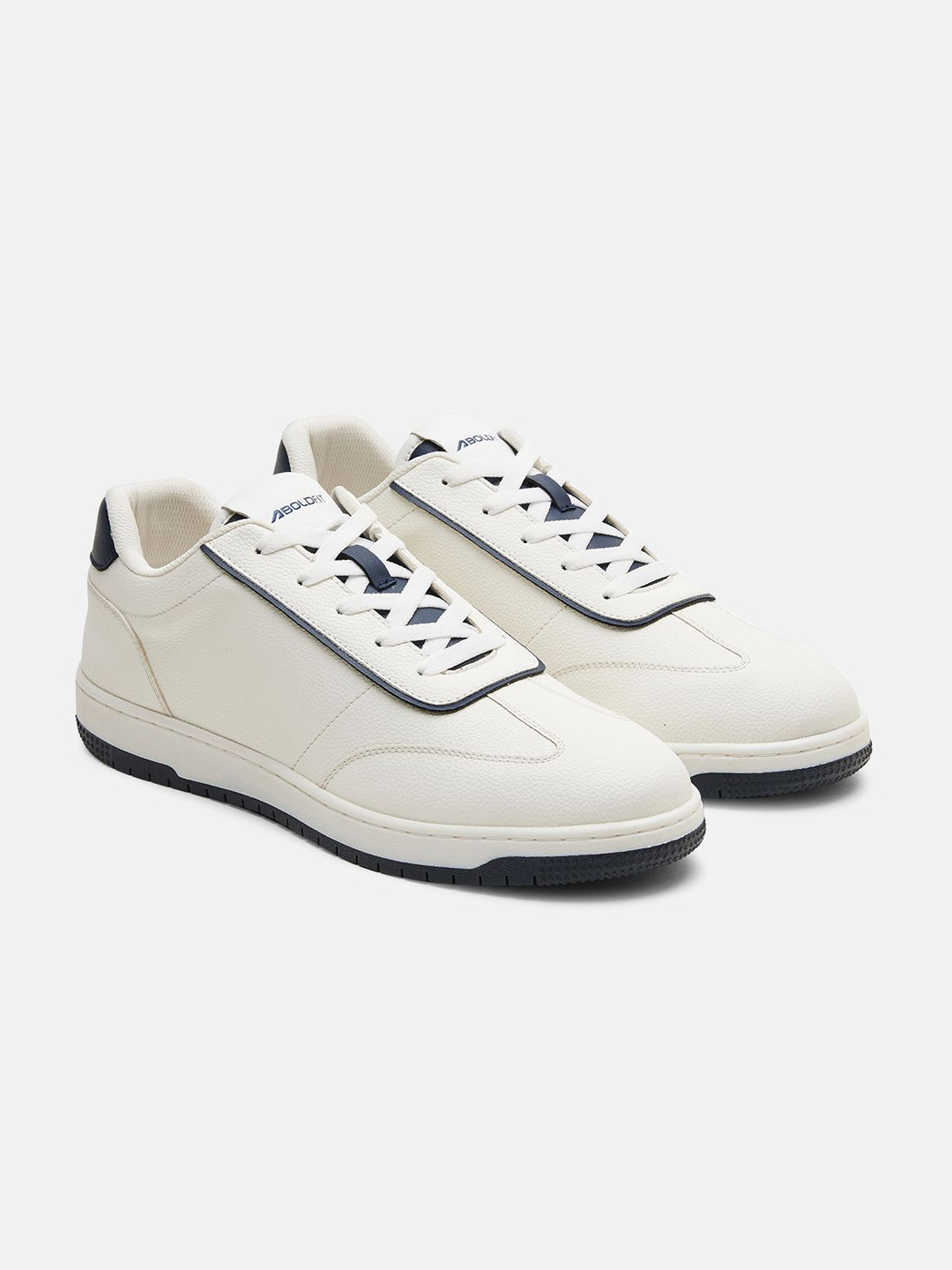 BOLDFIT Sneakers Shoes For Men Skyline White Navy