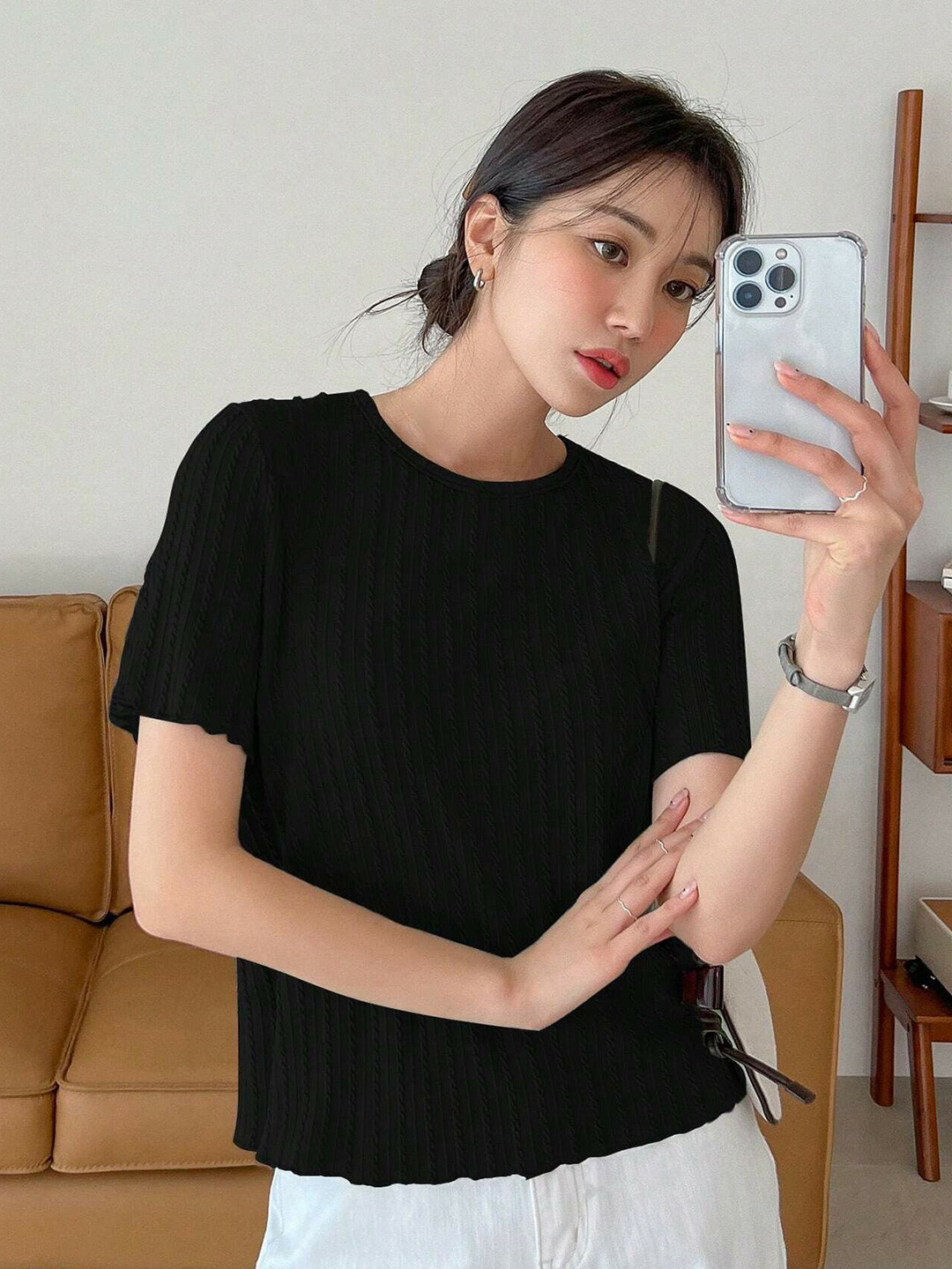 4WRD by Dressberry Women Round Neck Top