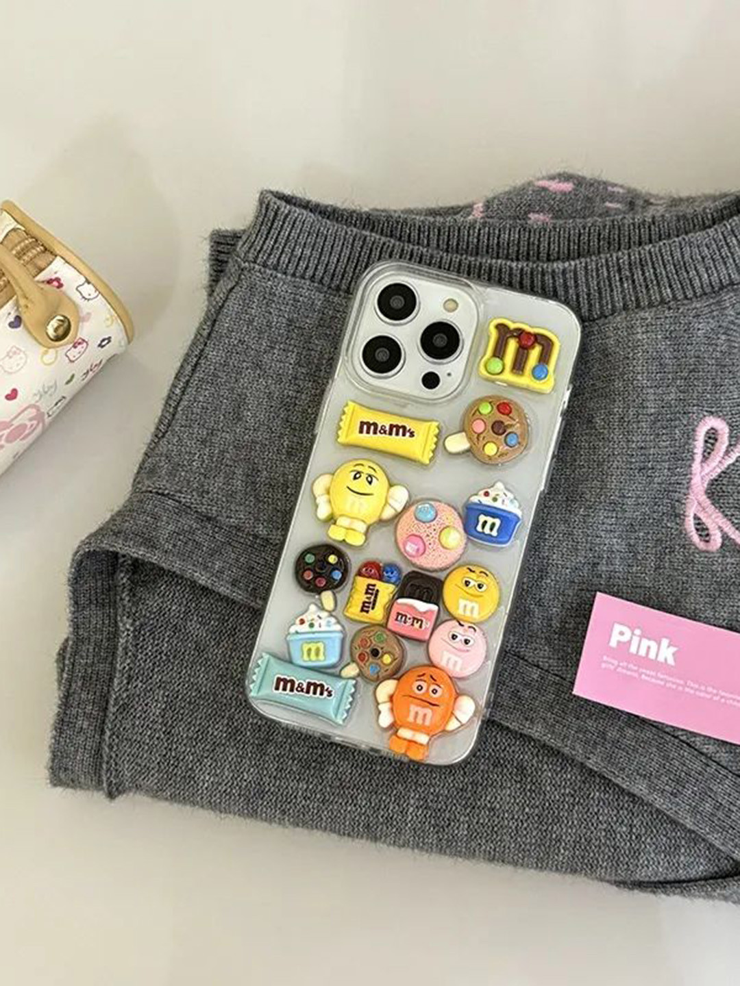 CASE CREATION Women 3D Cartoon Candy Hot Chocolate iPhone 14 Plus Bumper Case