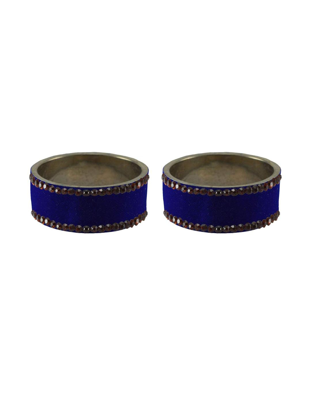 Vidhya Kangan Blue Bangle Set