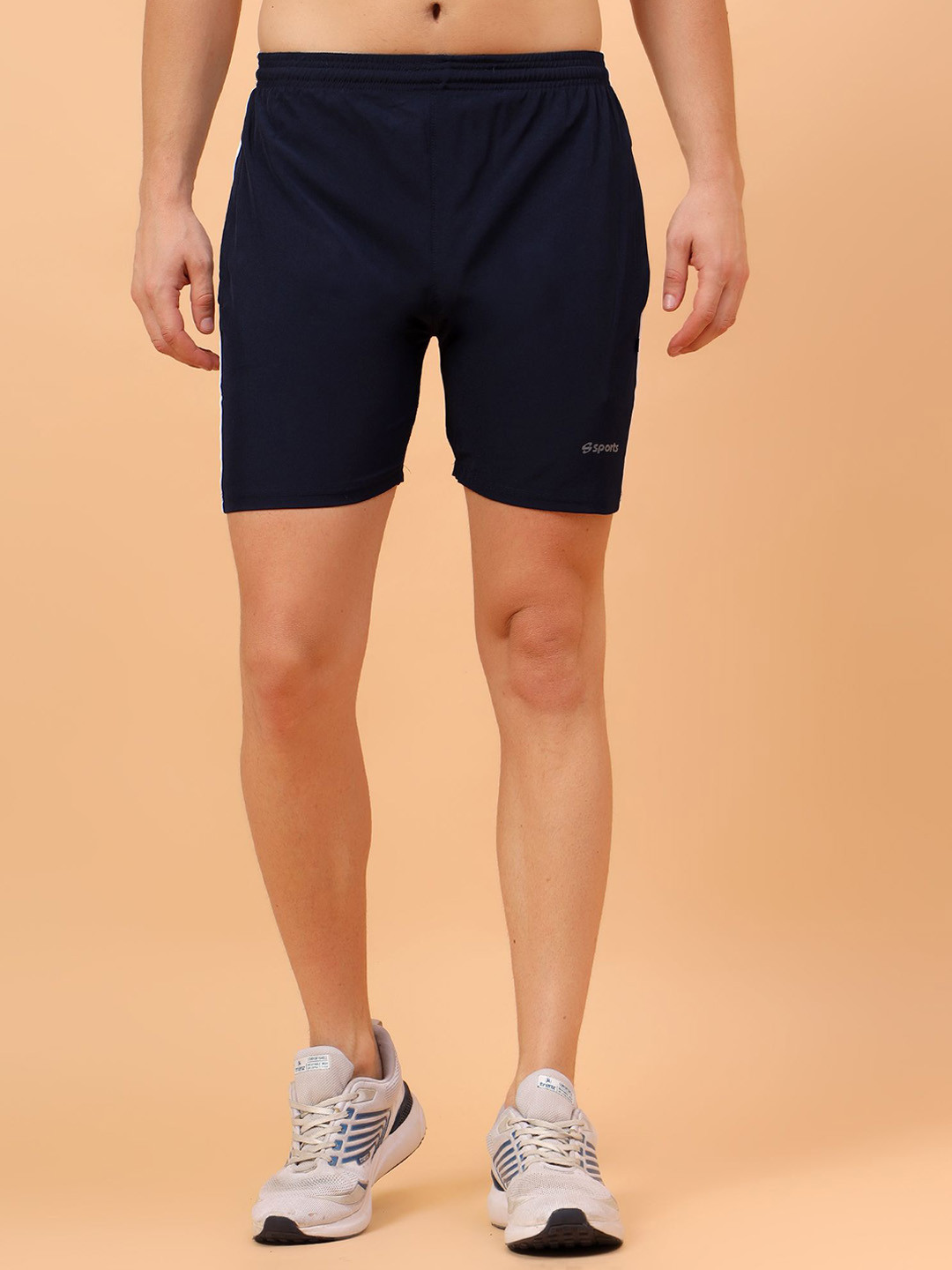 TrybeX Men Solid Training or Gym Sports Shorts