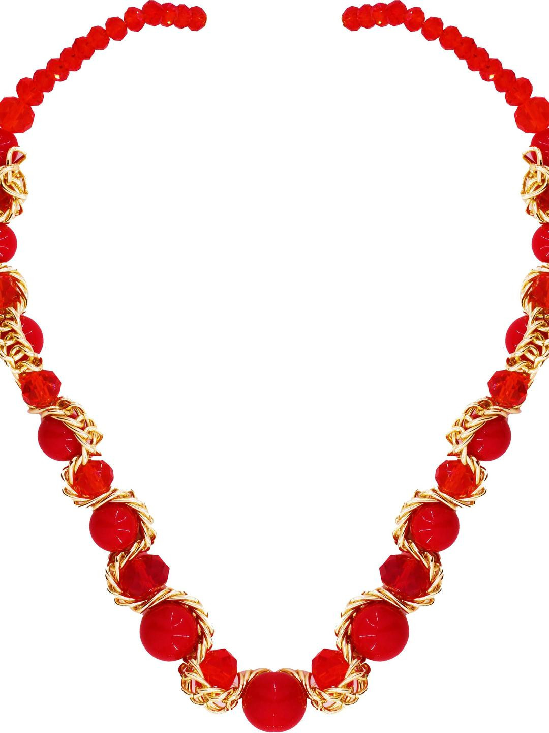 Guarantee Ornament House Red Metal Chain