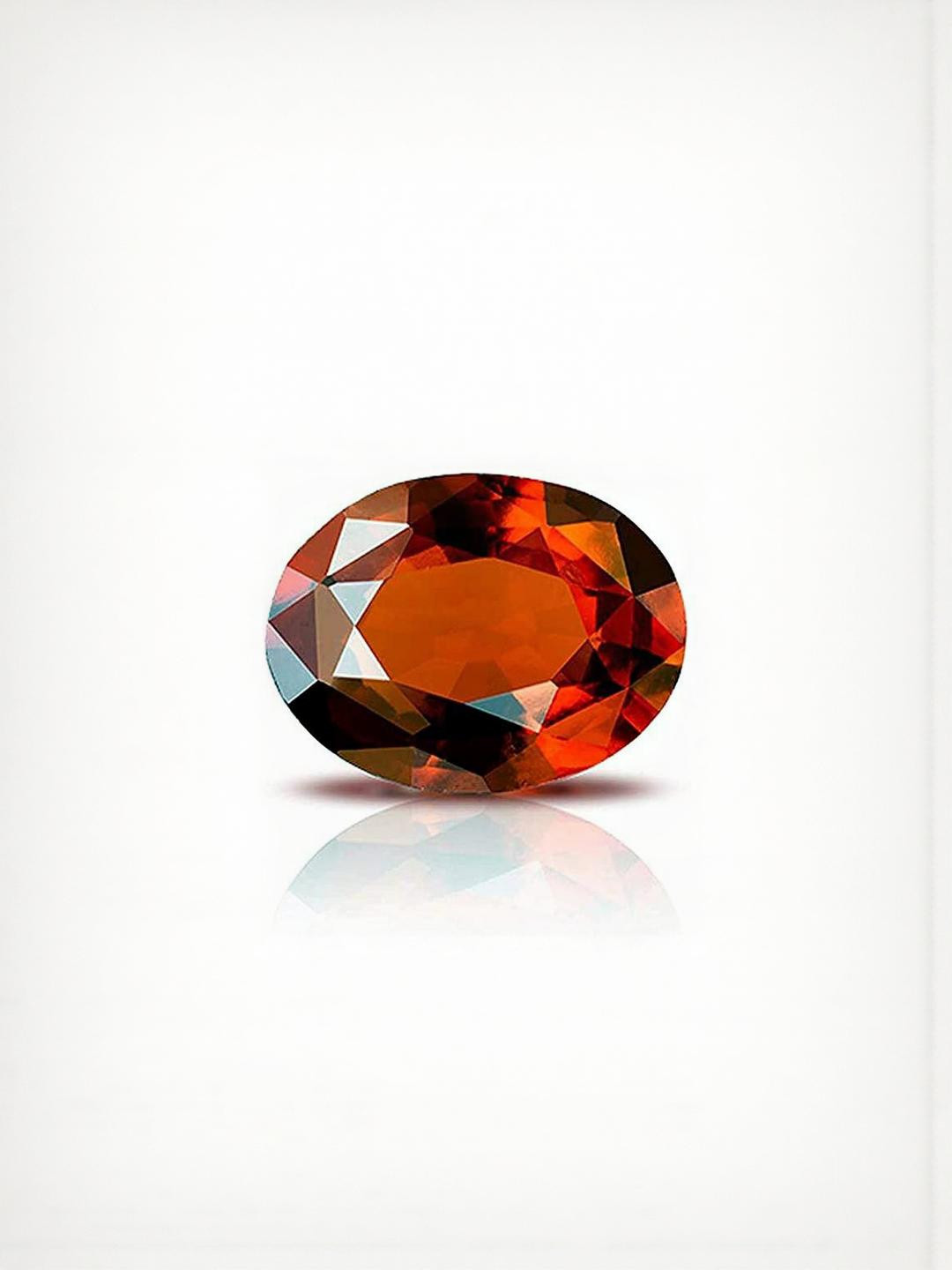 Sidharth Gems 11.25 Ratti Gomed Stone Hessonite Garnet Gomed Stone Ring