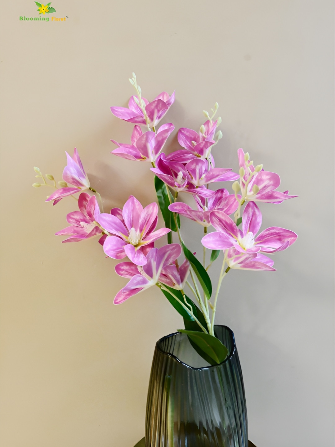 Blooming Floret Pink Magnolia Artificial Flower