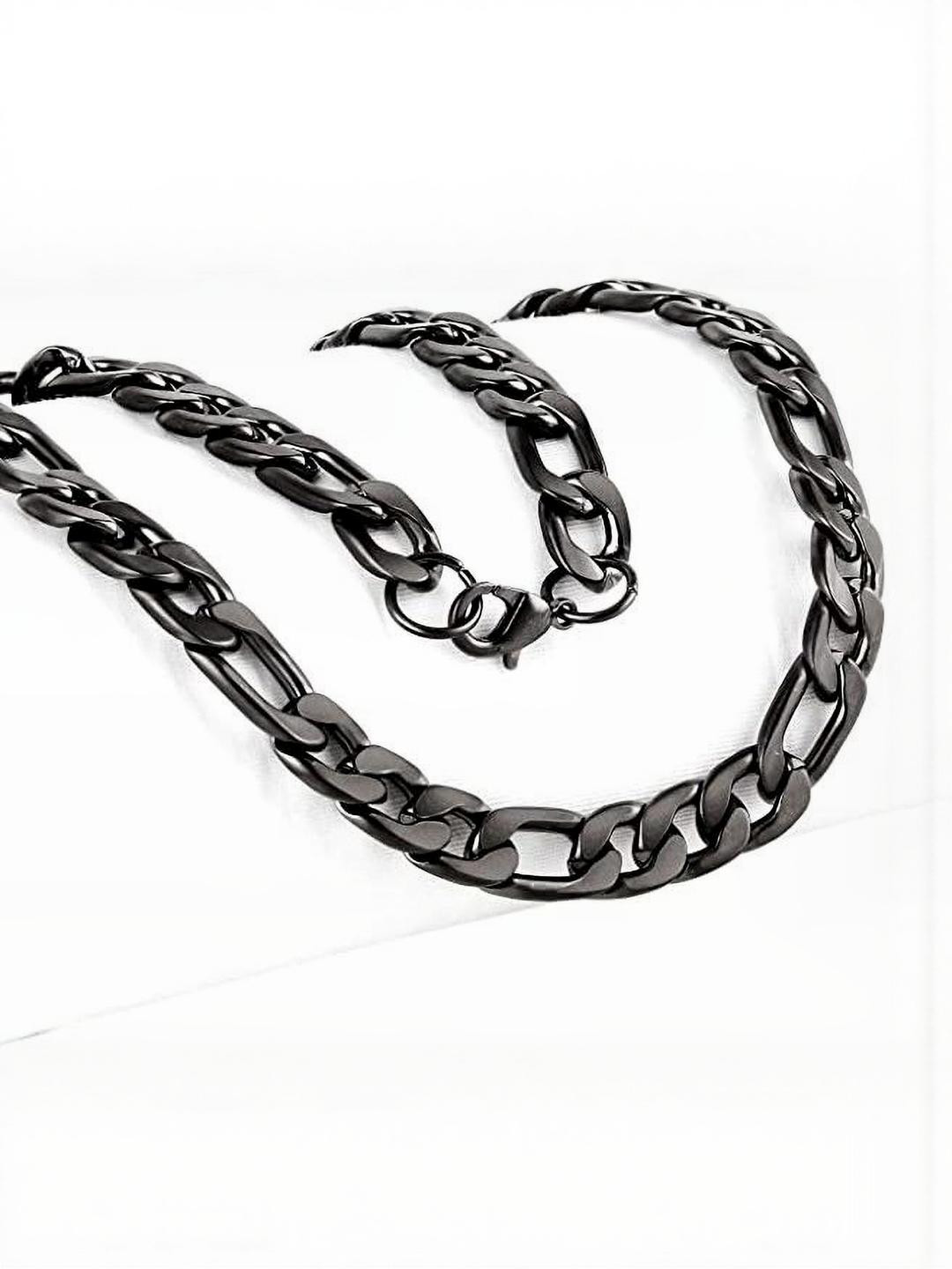 ATRAER Black Stainless Steel Chain