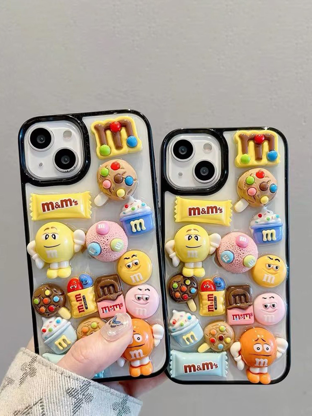 CASE CREATION Women 3D Cartoon Chocolate Candy iPhone 16 Pro Back Case