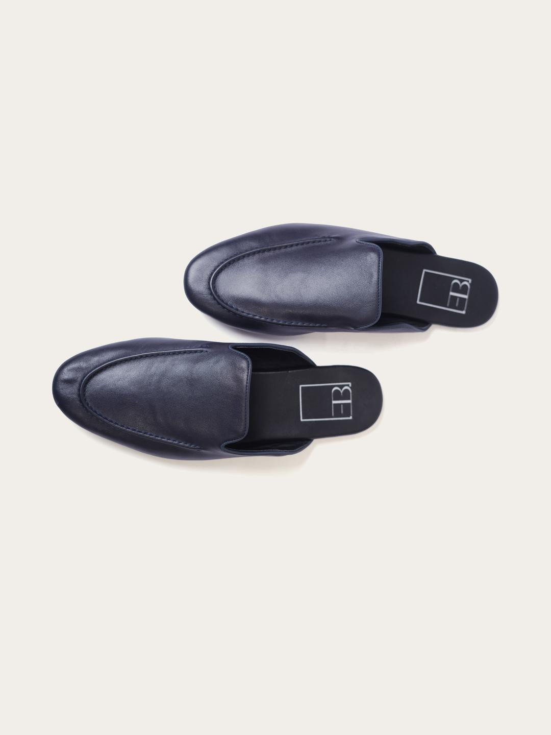 Eletto Brun Men Leather Mules