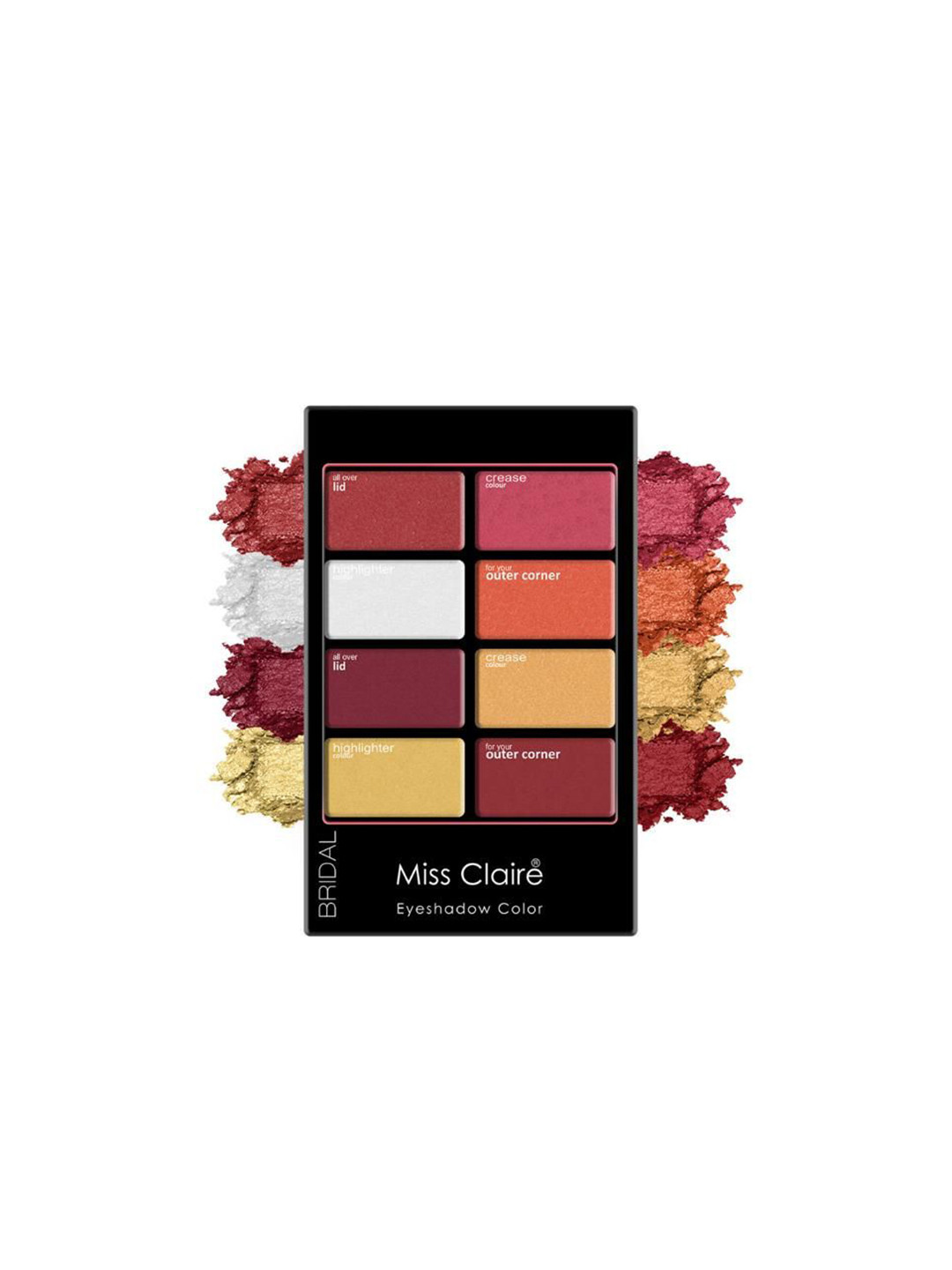 Miss Claire Long Lasting Eyeshadow Color - 4.8 g- Bridal 01