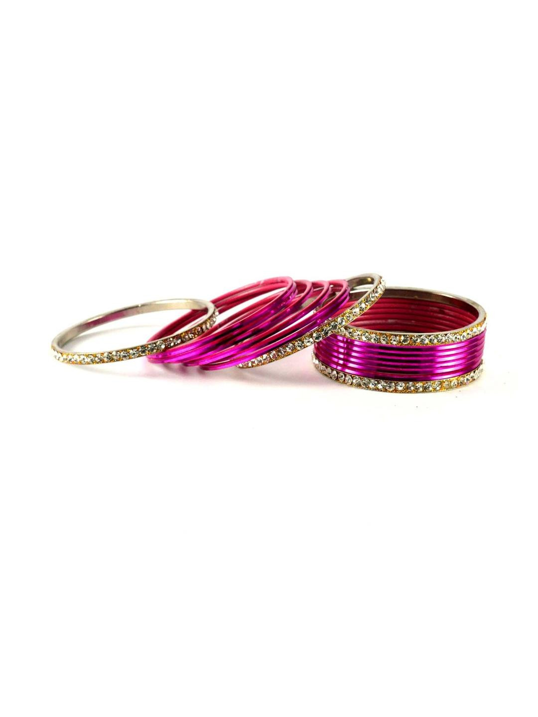 Vidhya Kangan Pink Bangle Set