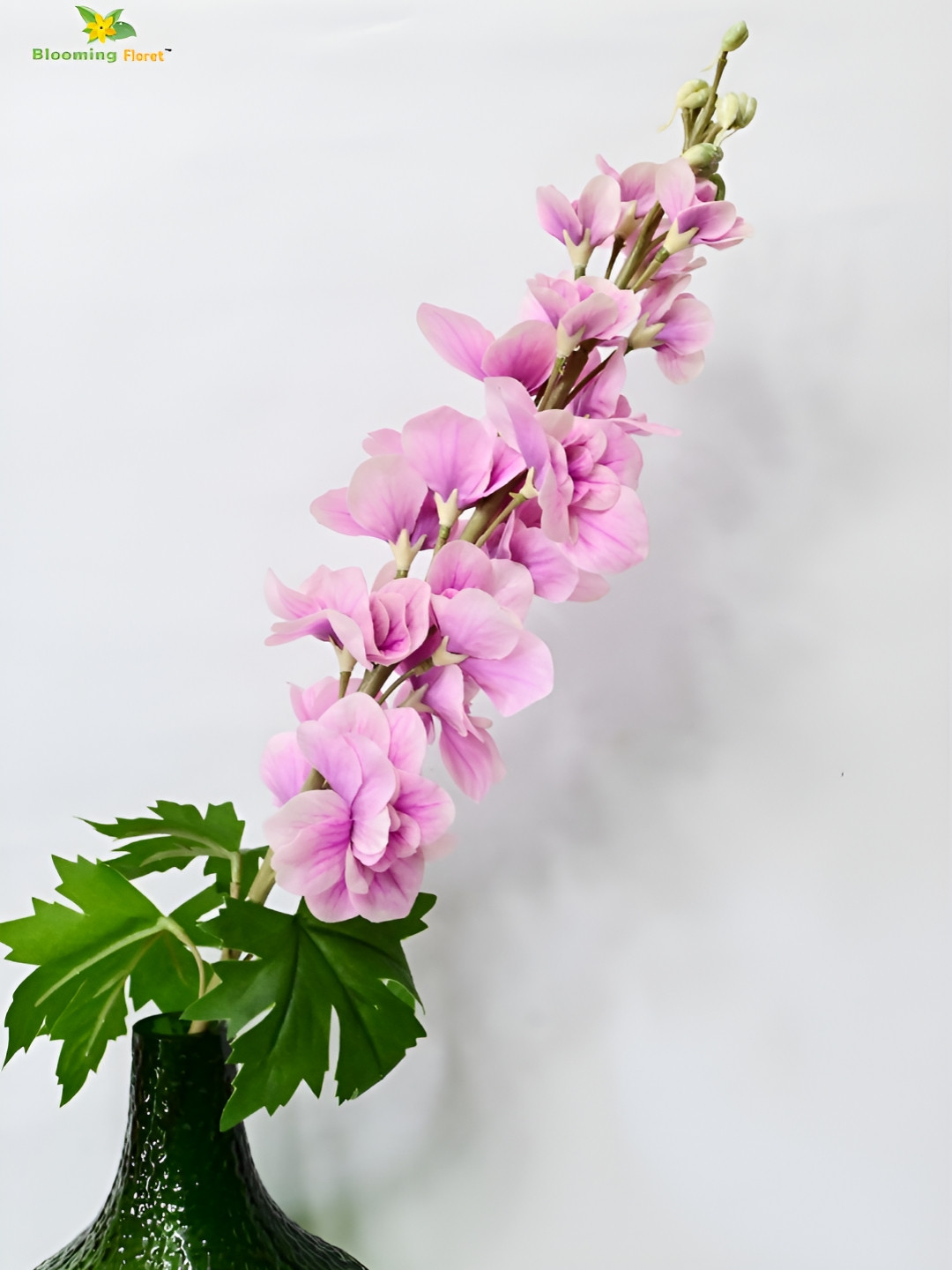 Blooming Floret Pink Delphinium Artificial Flower