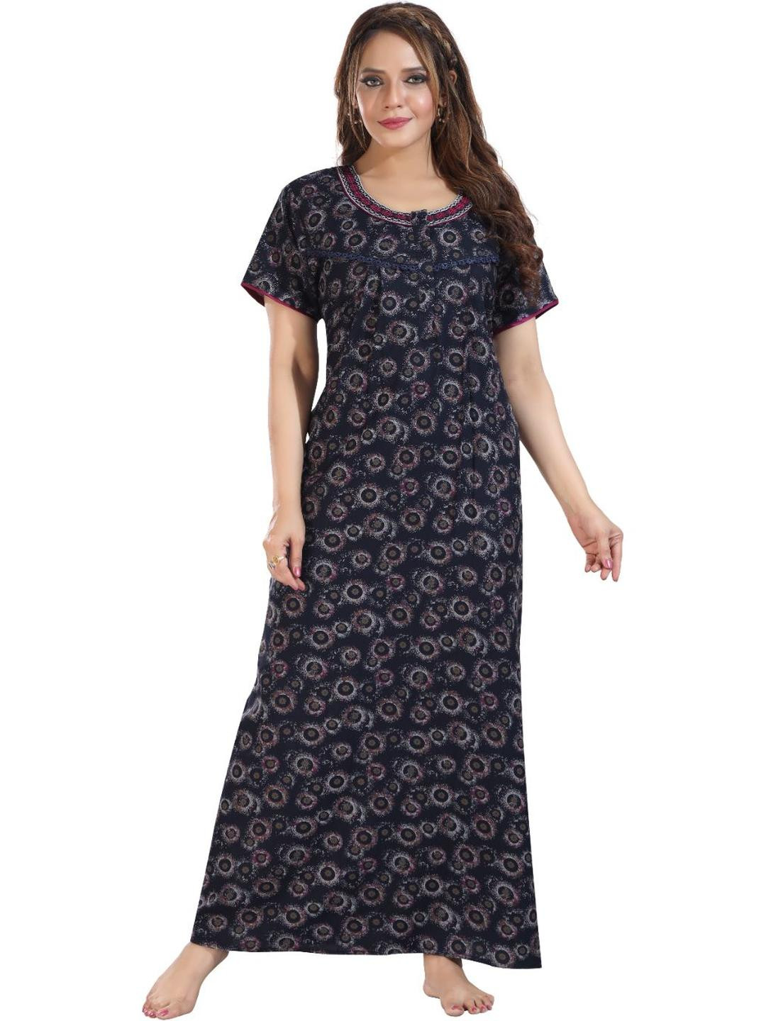 TRUNDZ Blue Nightdress