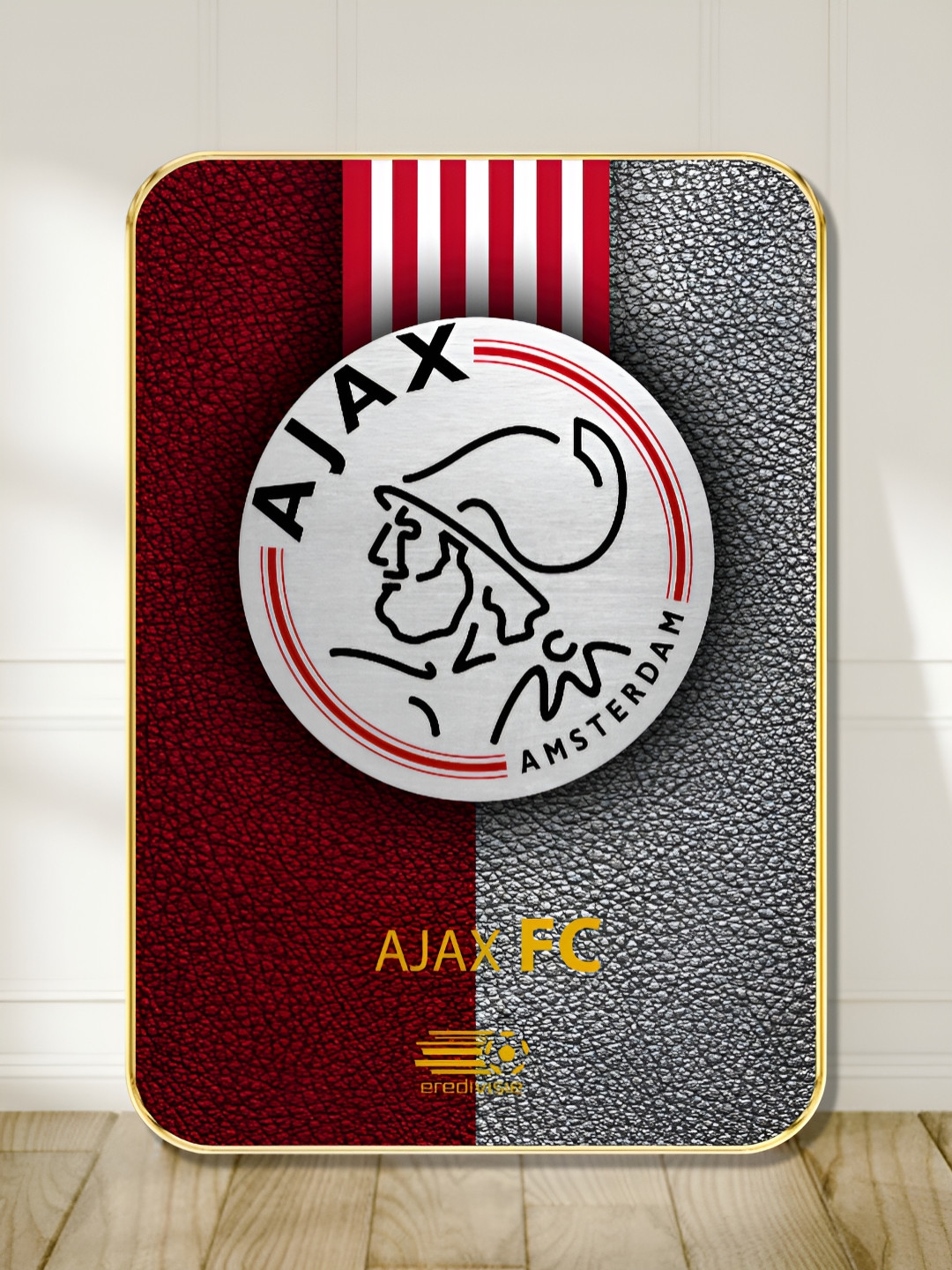 SAF Red & Grey Ajax Amsterdam FC Printed Wall Art