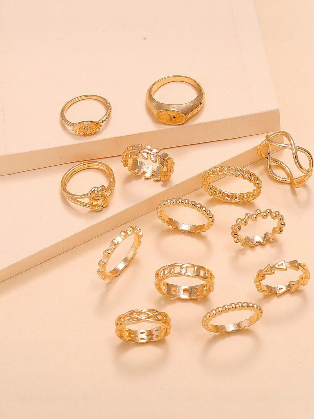 Arzonai Set Of 13 Rings